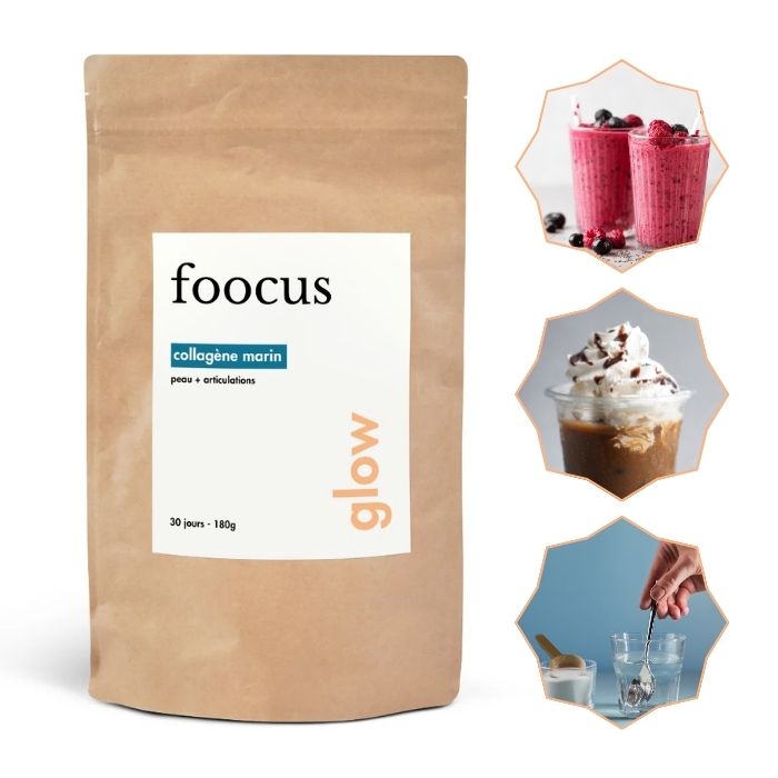 Glow - Collagène Marin 180g (Goût neutre)